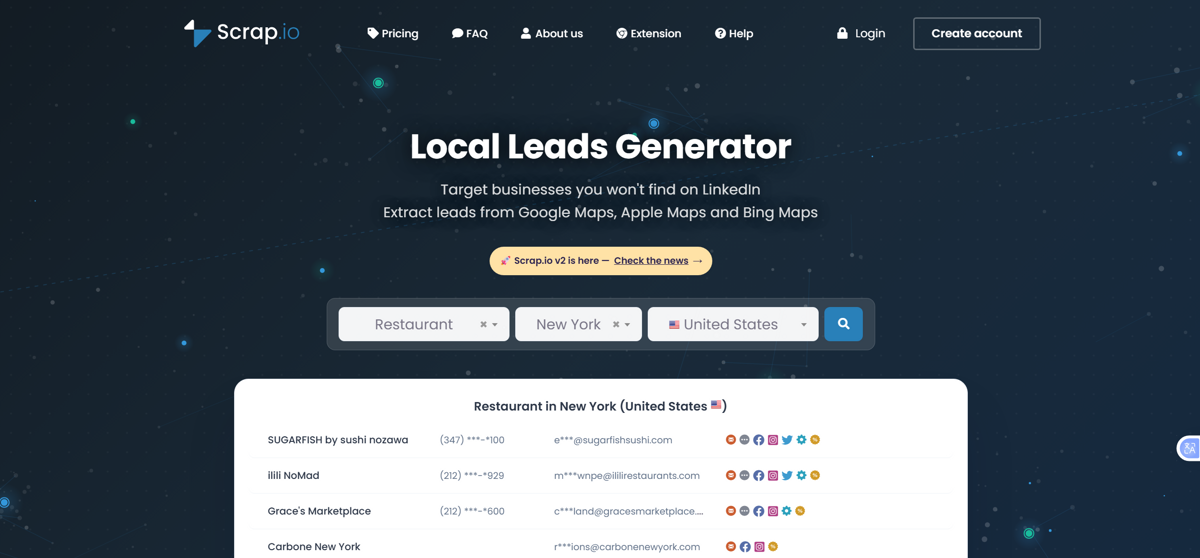 ScrapIO — Local Leads Generator